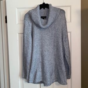 Lane Bryant silver sweater